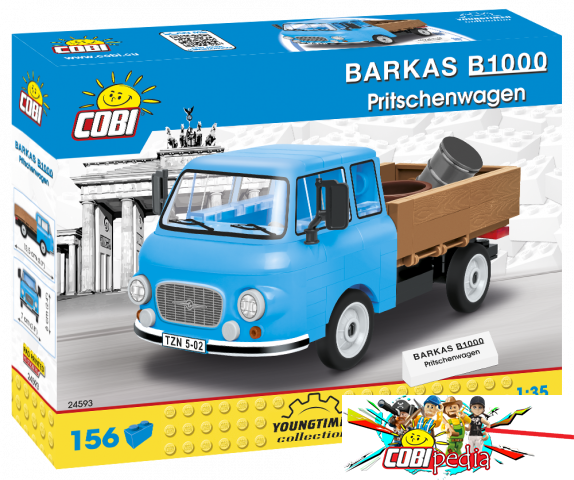 Cobi 24593 Barkas B1000 Pritschenwagen S2